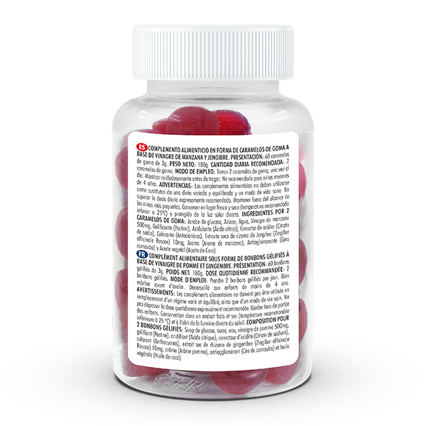 🍏 FitLab Gummies de Vinagre de Manzana | Transforma tu cuerpo con solo 2 gummies al día